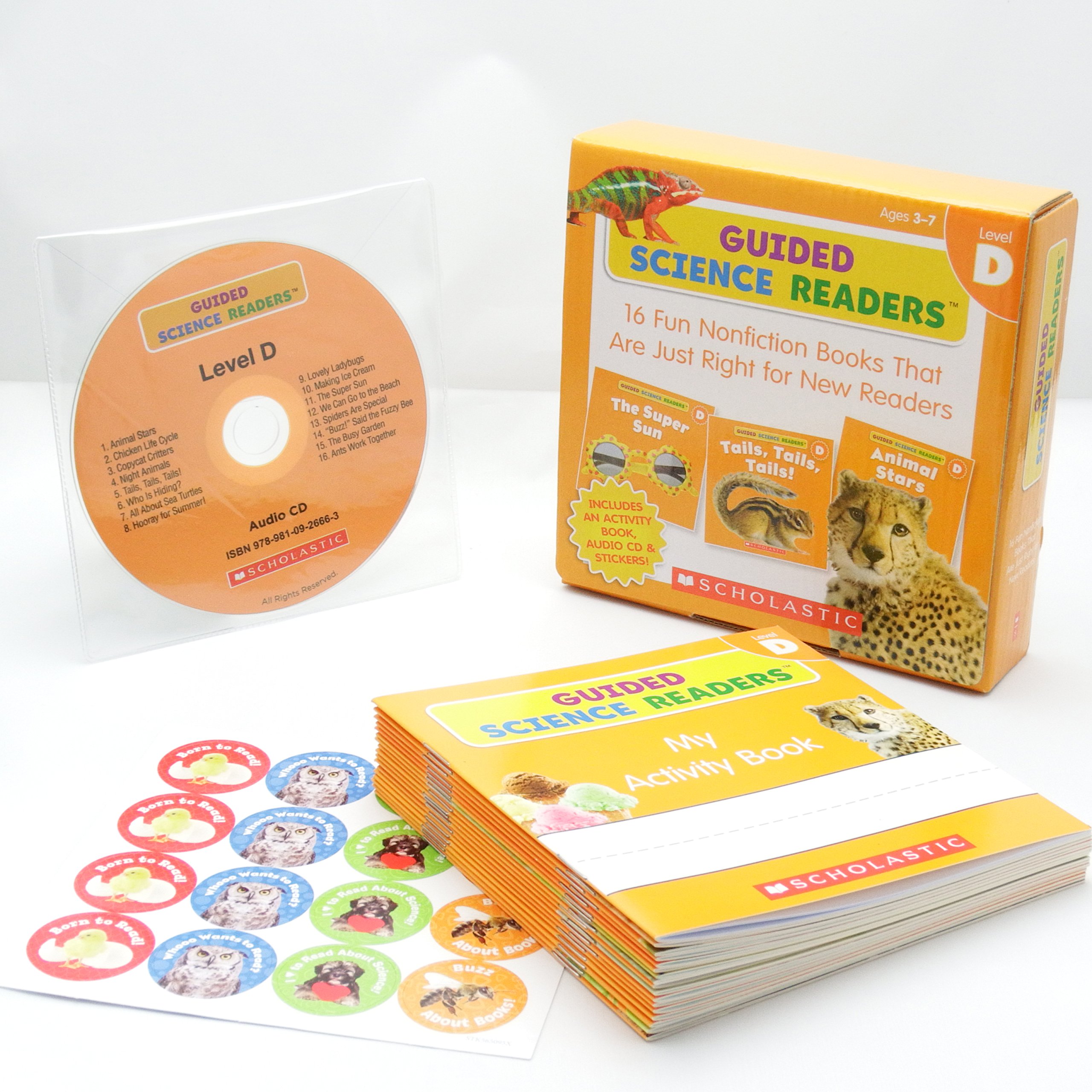 Amazon.co.jp: Scholastic Guided Science Readers Level D (16 Books