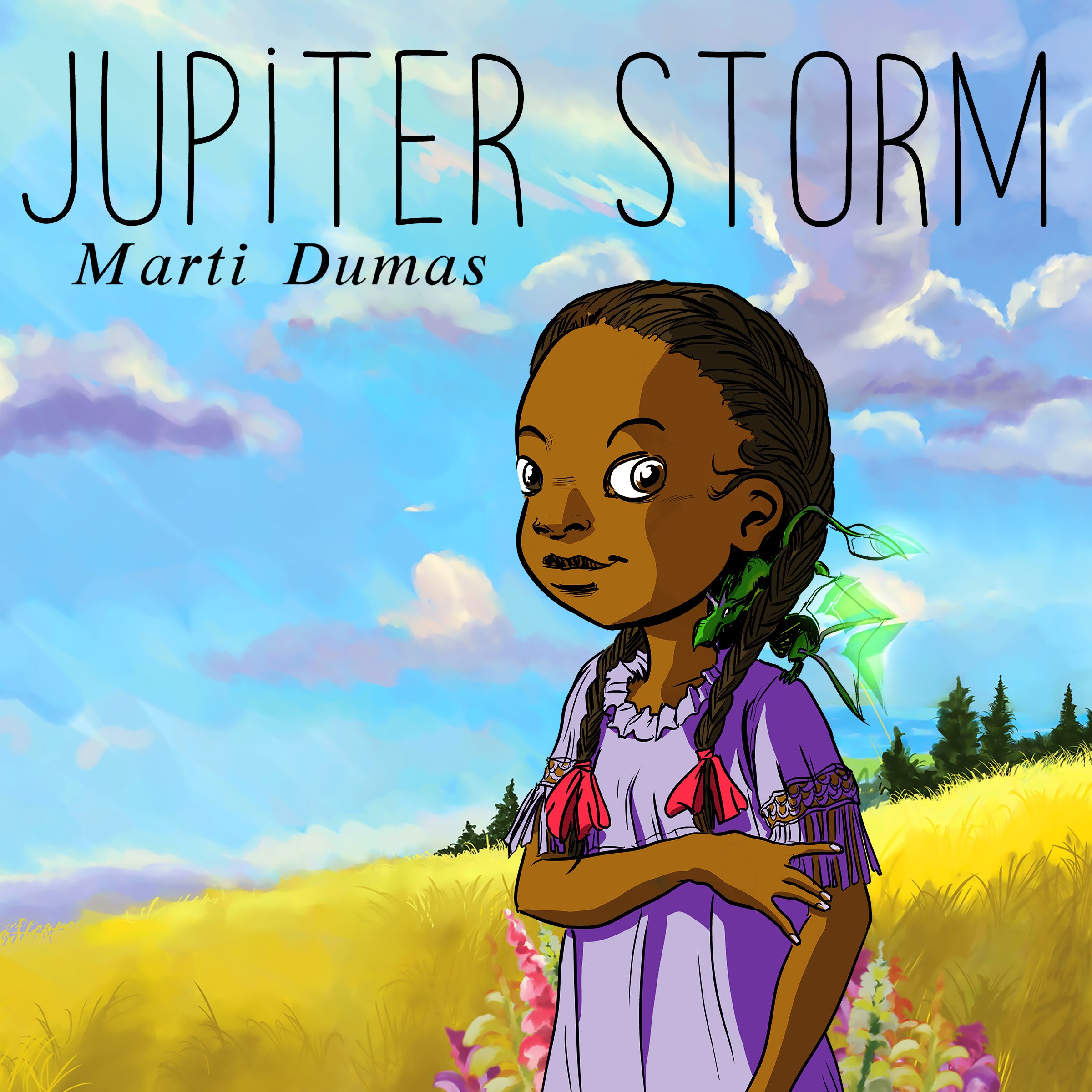 Cover art for Jupiter Storm