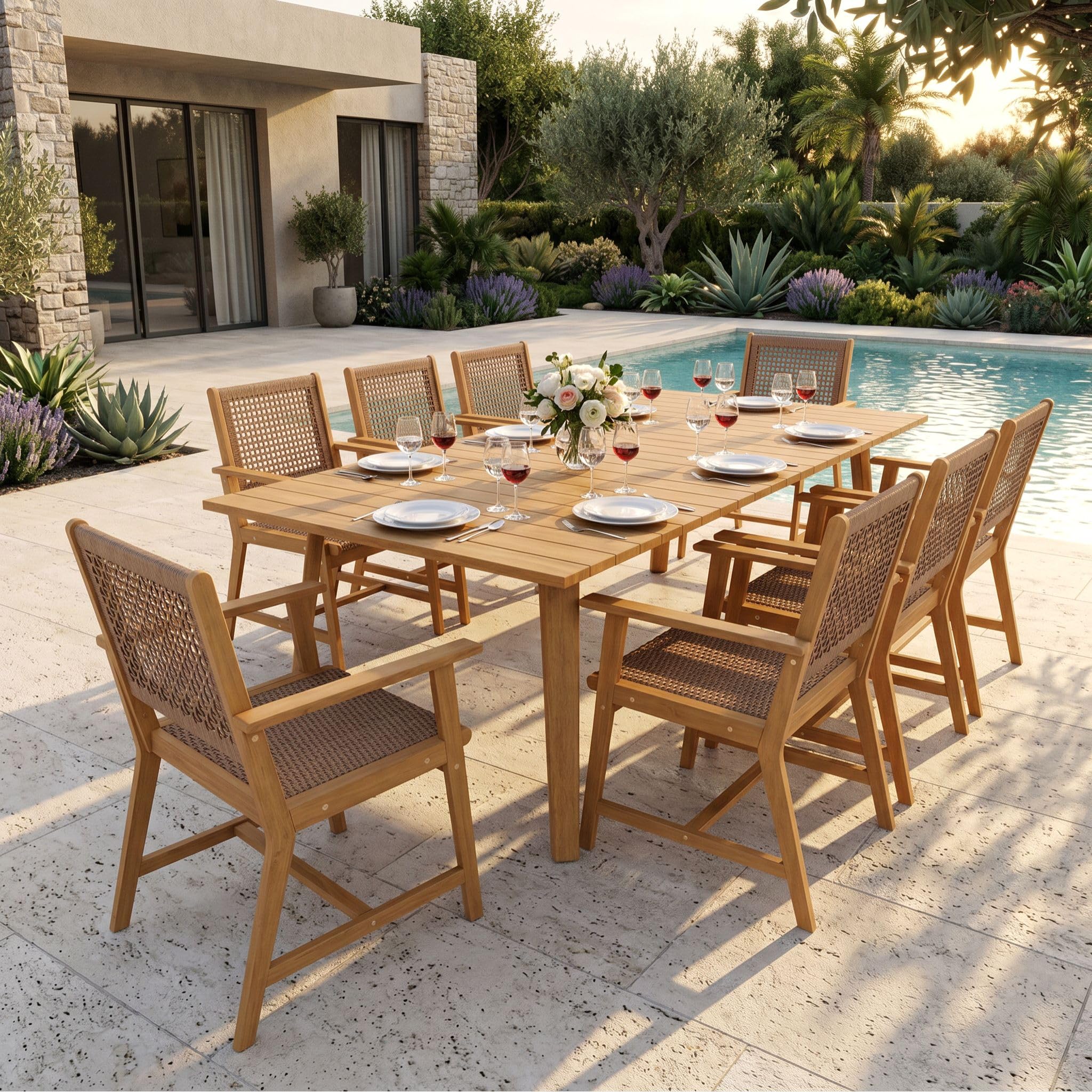 Sophia & William 9-Piece Wooden Set