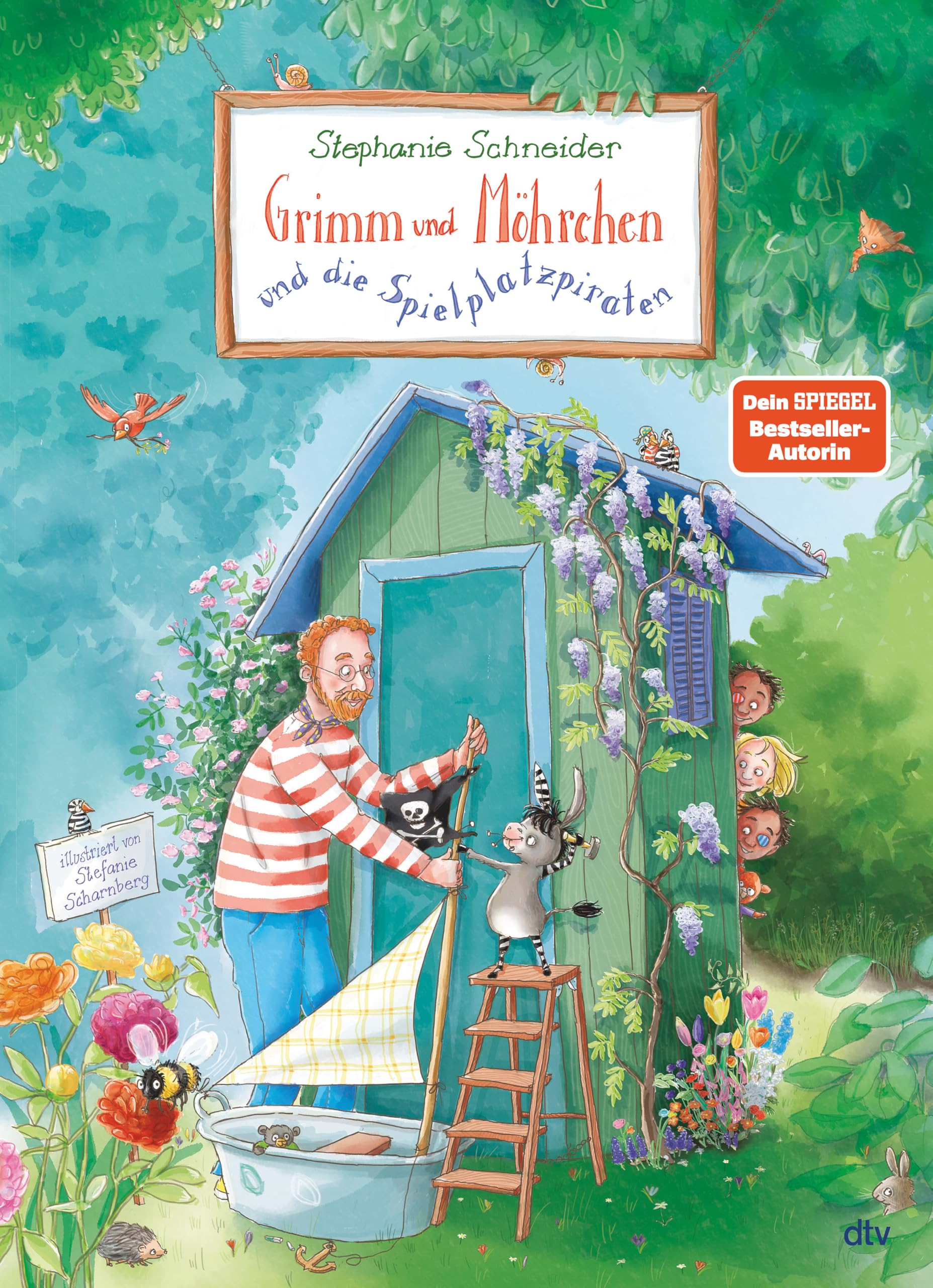 Grimm und Möhrchen und die Spielplatzpiraten: Ein Bilderbuch-Abenteuer mit dem kleinen Zesel | Ein frühlingshaftes Zesel-Bilderbuch