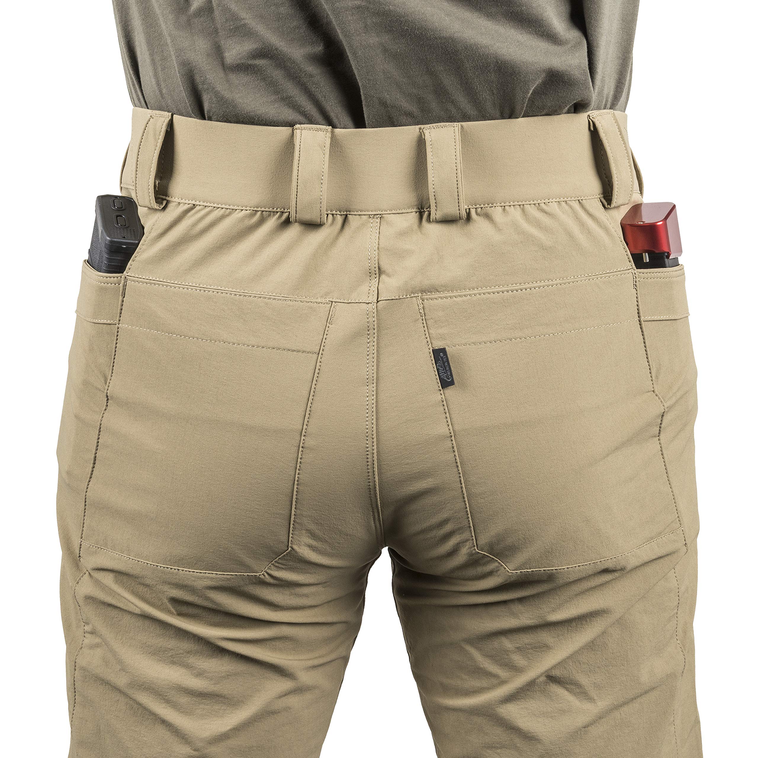 Helikon-Tex CTP Covert Spodnie taktyczne dla mężczyzn, Ripstop, lekkie, do aktywności na świeżym powietrzu, wędrówek, organów ścigania, spodnie robocze
