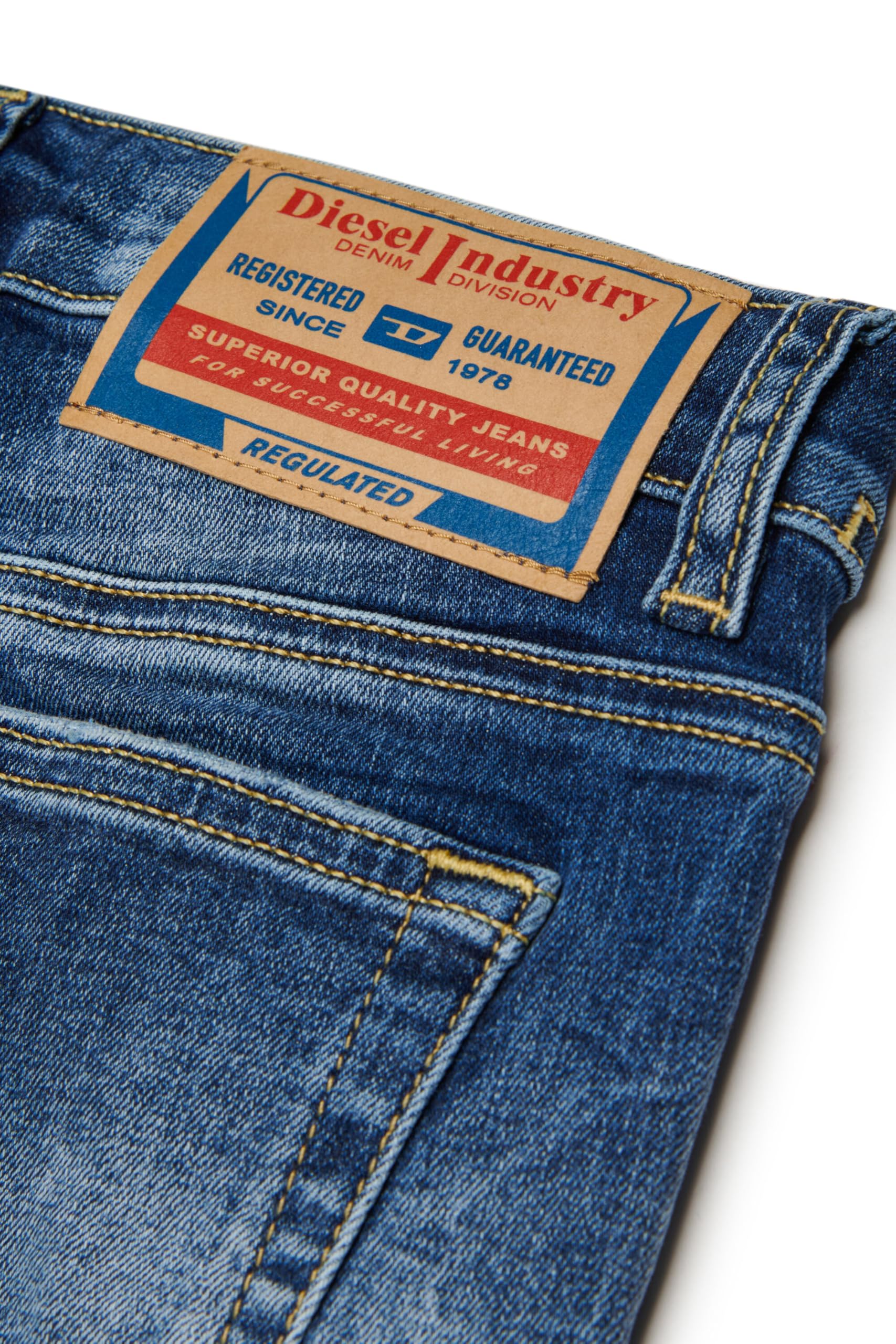 Diesel Medium Blue Regular Jeans - 2010 - Dżins Chłopcy