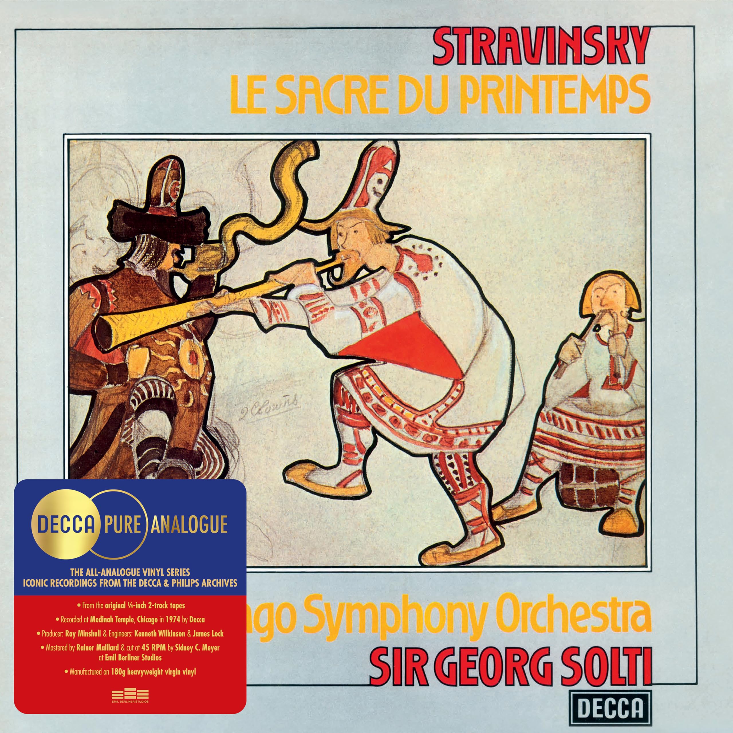 Strawinsky: le Sacre du Printemps (Decca Pure Analogue)