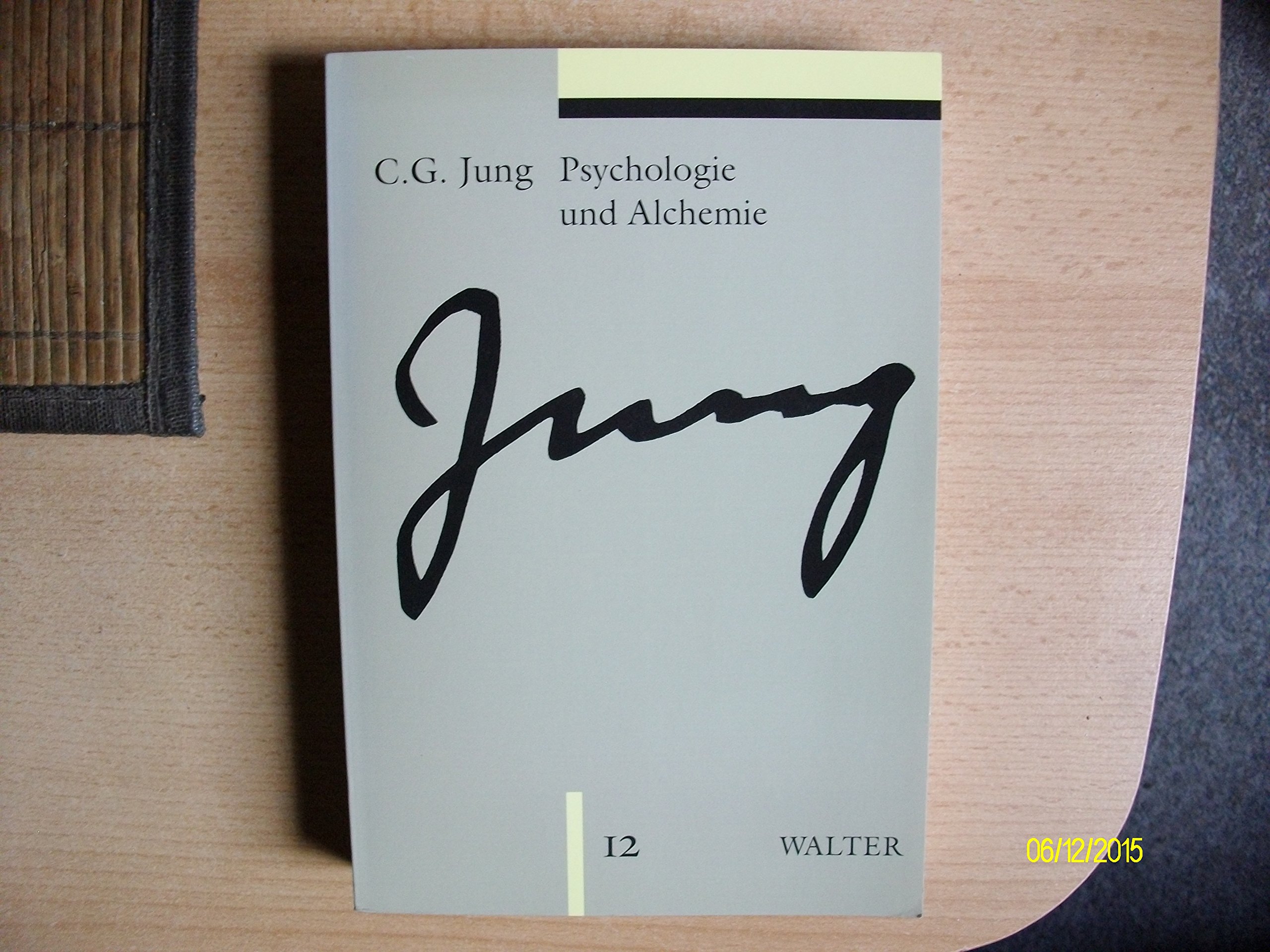 C.G.Jung, Gesammelte Werke 1-20 Broschur / Psychologie und Alchemie: Gesammelte Werke 12
