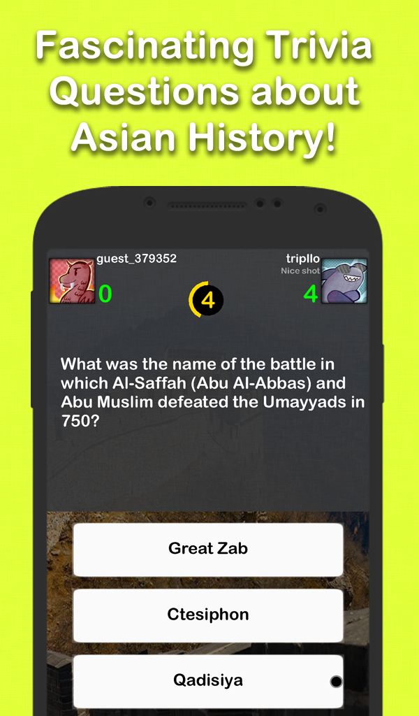 Asian History Quiz Game - App on Amazon Appstore
