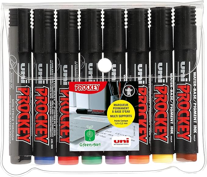 Uni Ball Permanent Marker Prockey Pm 122 8 8er Pack