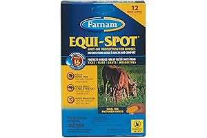 Farnam Equi-Spot Horse Fly Killer: Defy Insect Invasions with 12-Week Protection