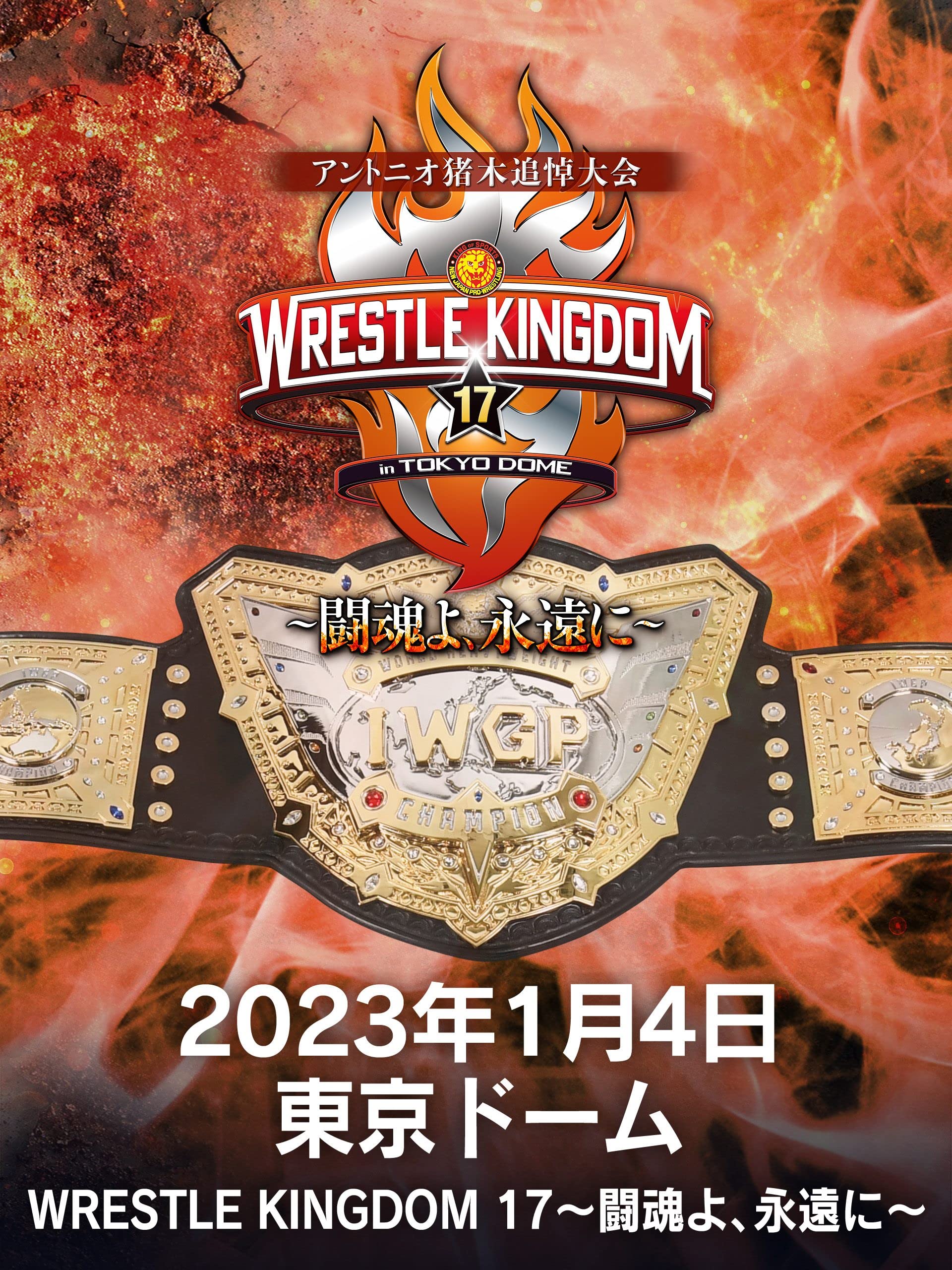 Amazon.co.jp 2023年1月4日 東京ドーム WRESTLE KINGDOM 17を観る Prime Video
