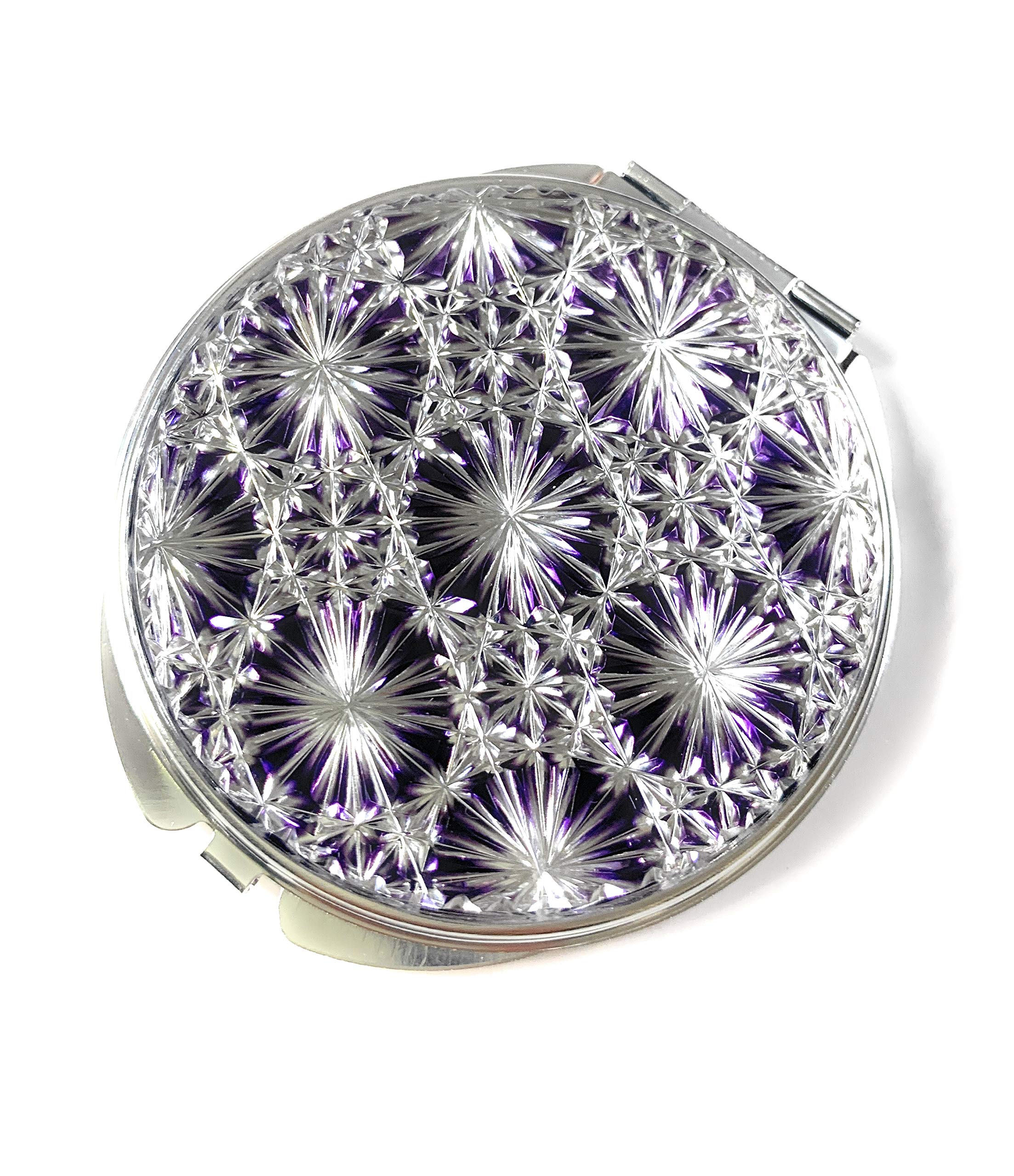 東京切子コンパクトミラー　星姫　 Silver 東京切子コンパクトミラー 星姫 Silver | iichi 日々の暮らしを