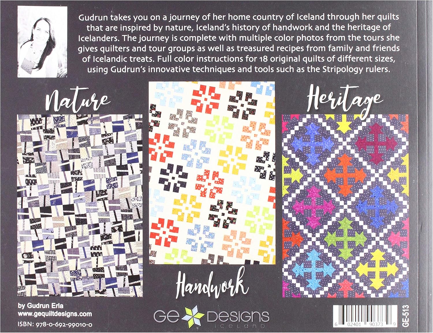 G. E. Designs Quilts of Iceland Book