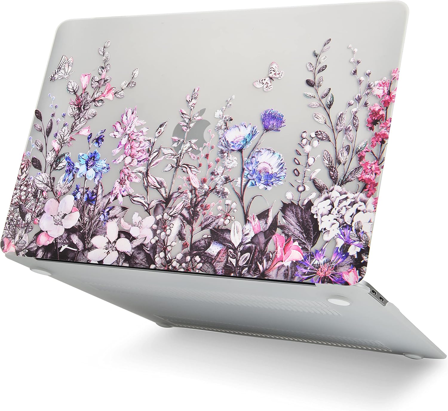 Best Deal Product KECC Compatible with MacBook Air 13 inch Case (2010-2017 Release) A1369/A1466 Plastic Hard Shell + Keyboard Cover + Sleeve (Clear Flowers Design 12) Best Deal 🛒 KECC Compatible with MacBook Air 13 inch Case (2010-2017 Release) A1369/A1466 Plastic Hard Shell + Keyboard Cover + Sleeve (Clear Flowers Design 12)