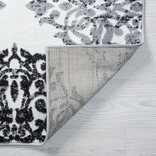 Miniatura 9 de Tayse Pari - Alfombra de área de 5 x 7, 5 x 7, alfombras de interior para sala de estar, comedor, alfombra de dormitorio, alfombra de cocina,