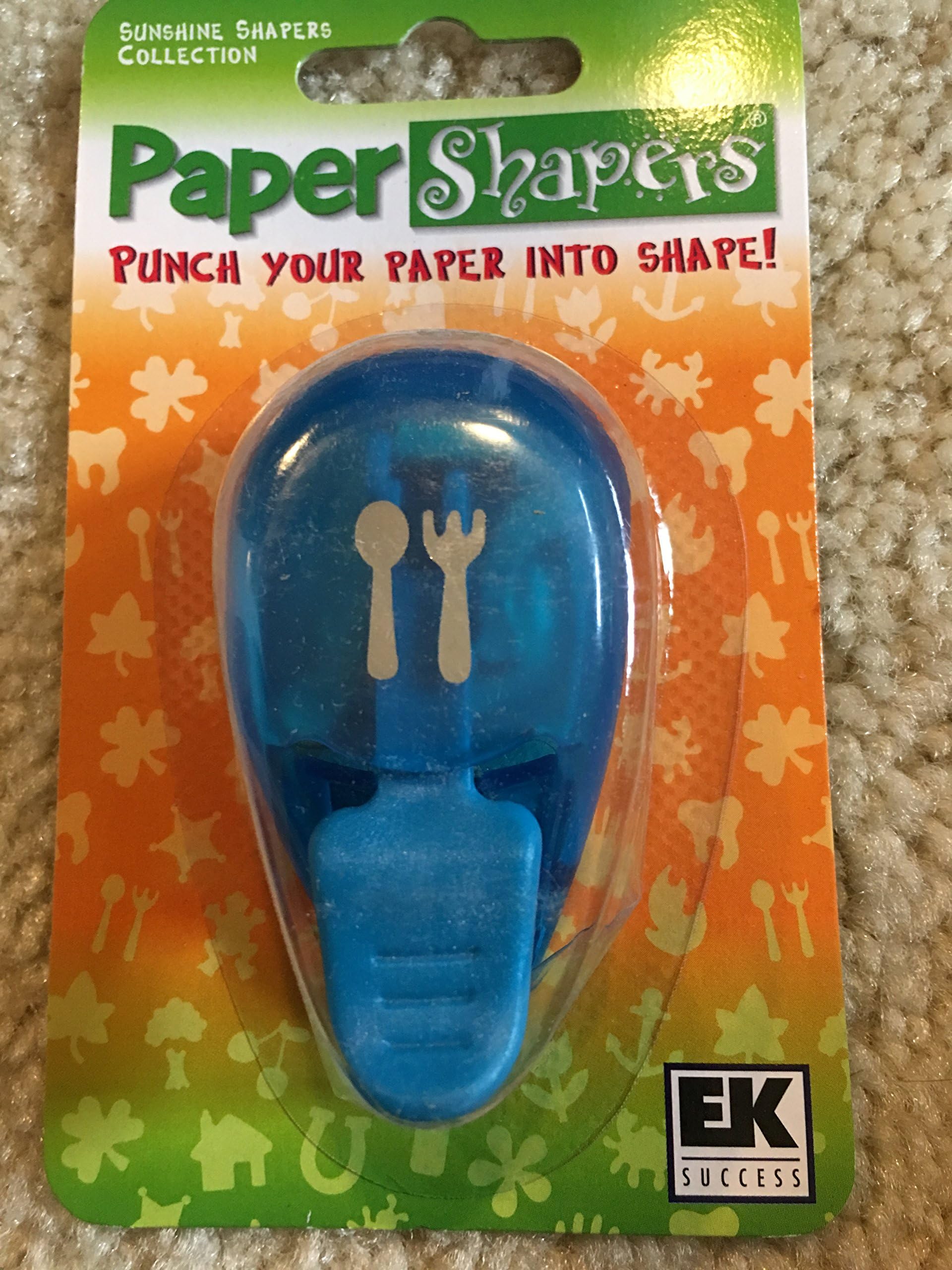 EK Success Paper Shaper Punch - Silverware - Fork & Spoon