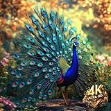 peacock screensaver