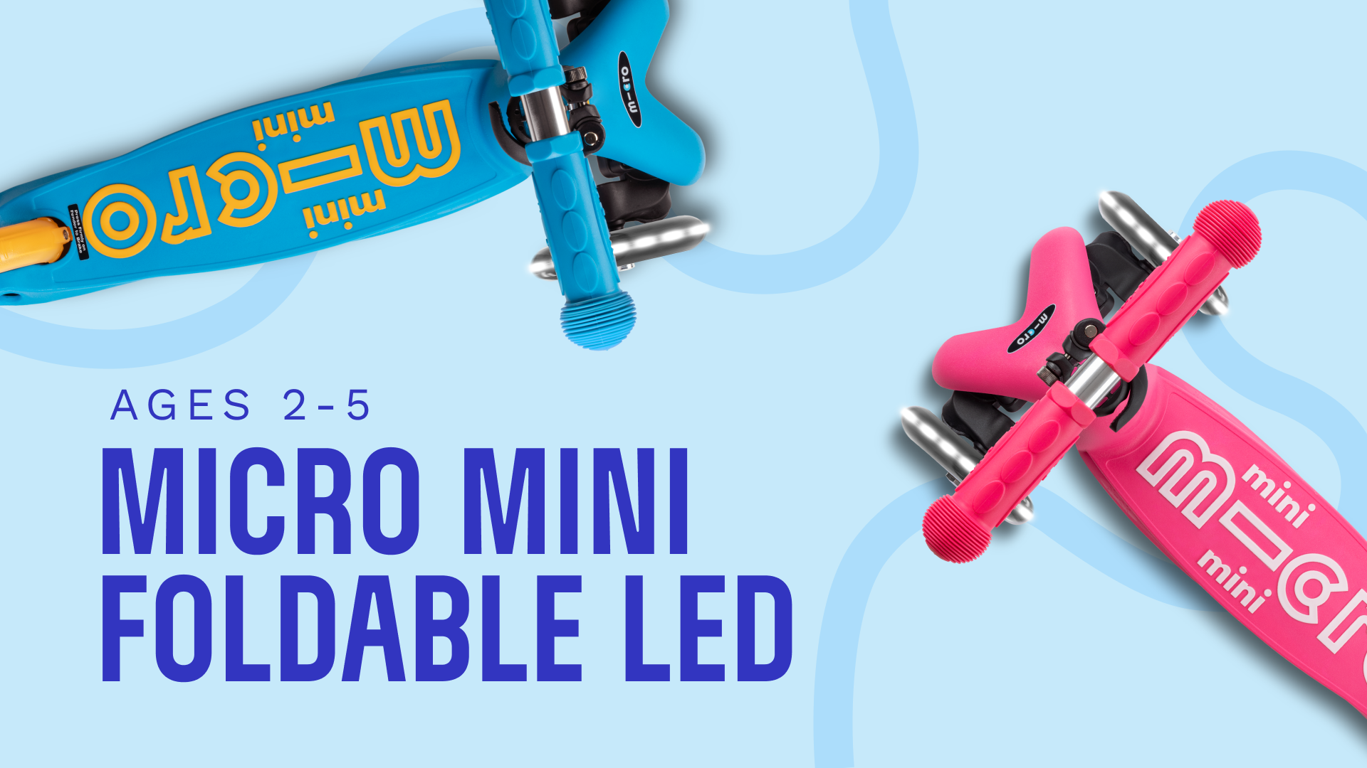 Amazon.com : Micro Kickboard | Mini Foldable LED Kids Scooter for