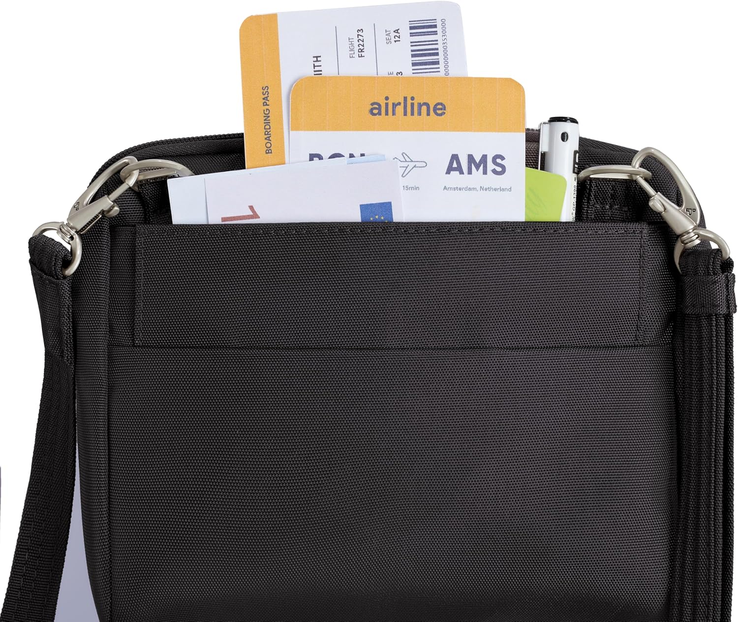 Travelon Anti-Theft Classic Convertible Crossbody & Waist Pack - Image 8