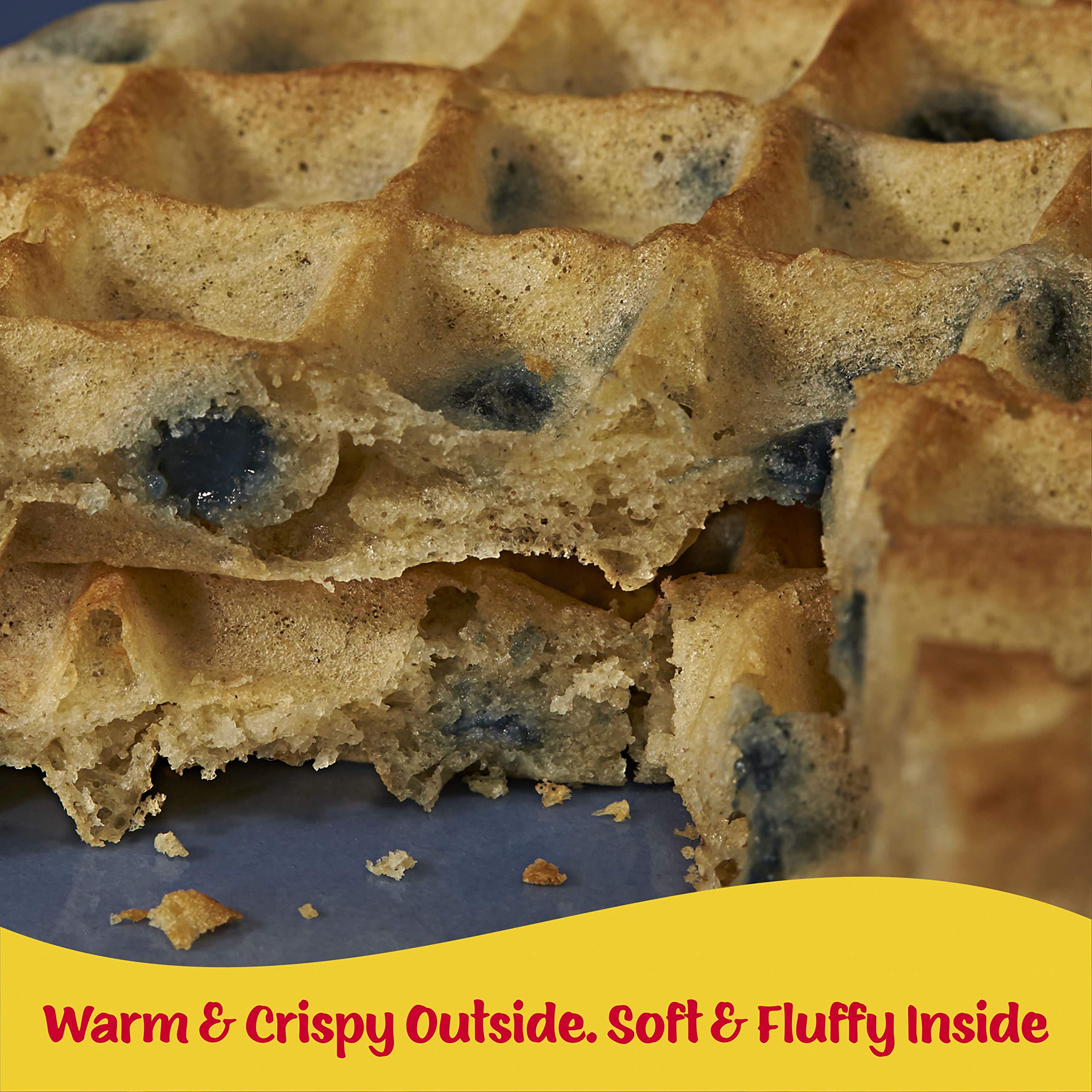 Buy Eggo Frozen Waffles, Frozen Breakfast, Toaster Waffles, Blueberry