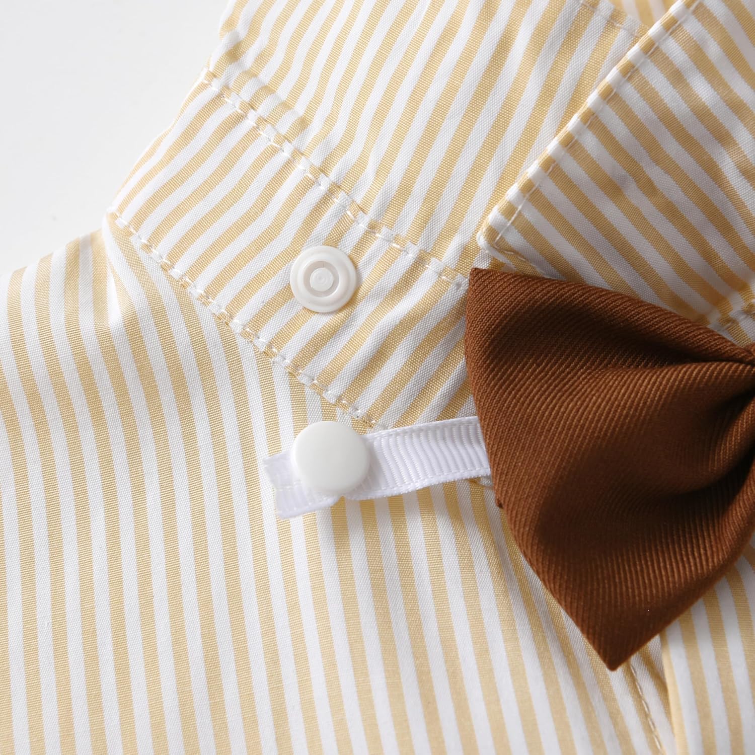 Toddler Boy Dress Clothes Outfit Button Down Shirt + Pants Set, 12 Months - 8 Years - Image 5