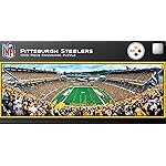 MasterPieces 1000 Piece Sports Jigsaw Puzzle - NFL Pittsburgh Steelers Endzone View Panoramic - 13x39