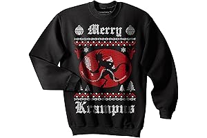 Conspiracy Tee Krampus Ugly Christmas Sweater (Sweatshirt)