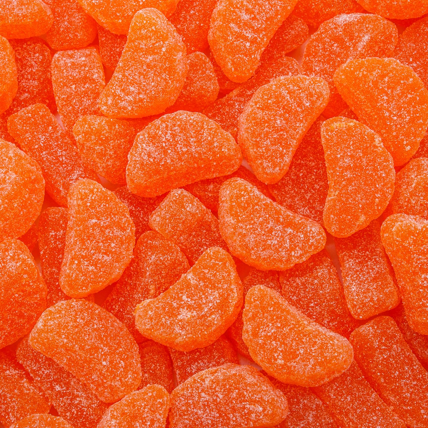 Orange Candy Slices 1.5 lb in Bulk Resealable Bag - Made with Natural Flavors, Jelly Candy for Events and Everyday Snacking