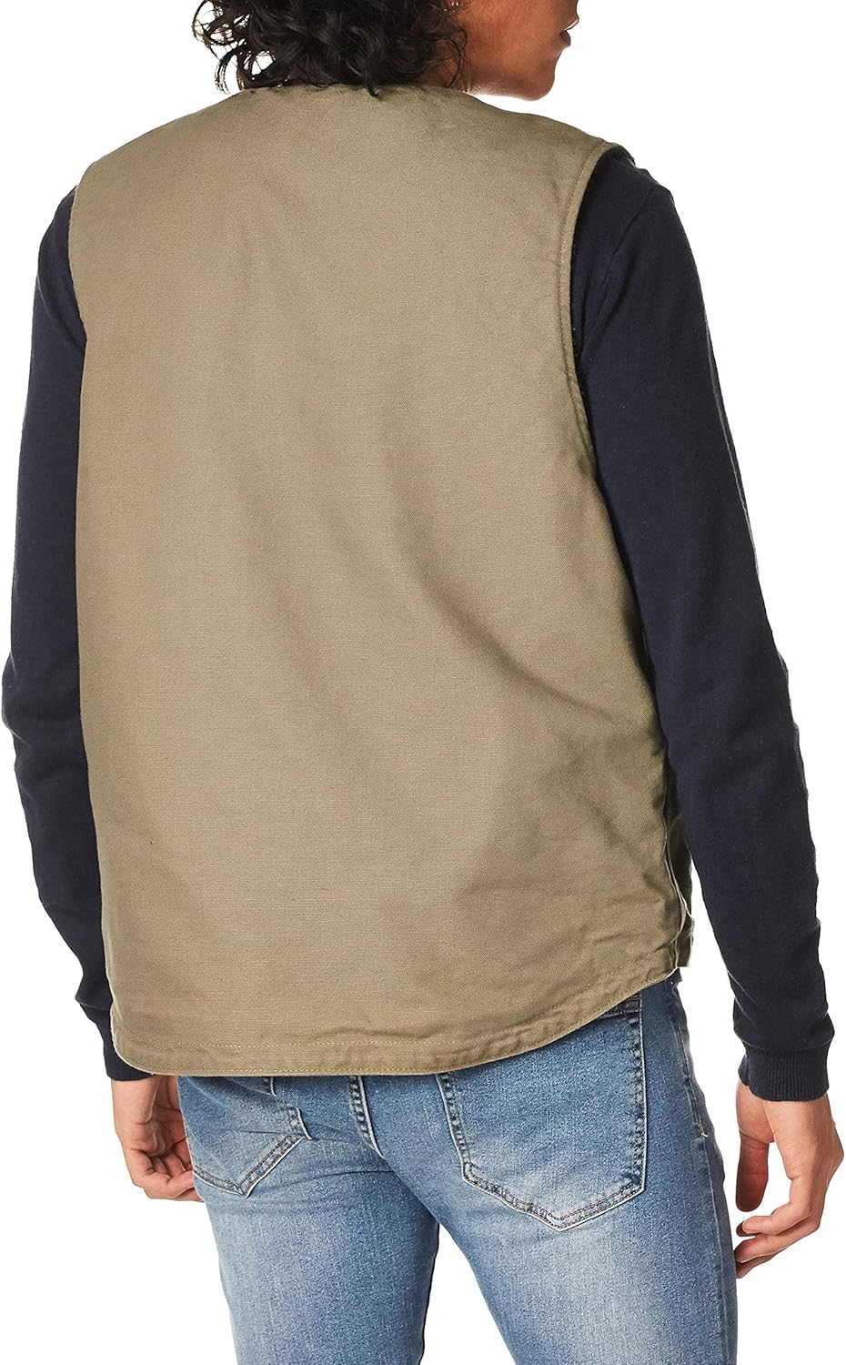 Carhartt Men's 104394 Washed Duck Vest - Sherpa Lined - Image 3