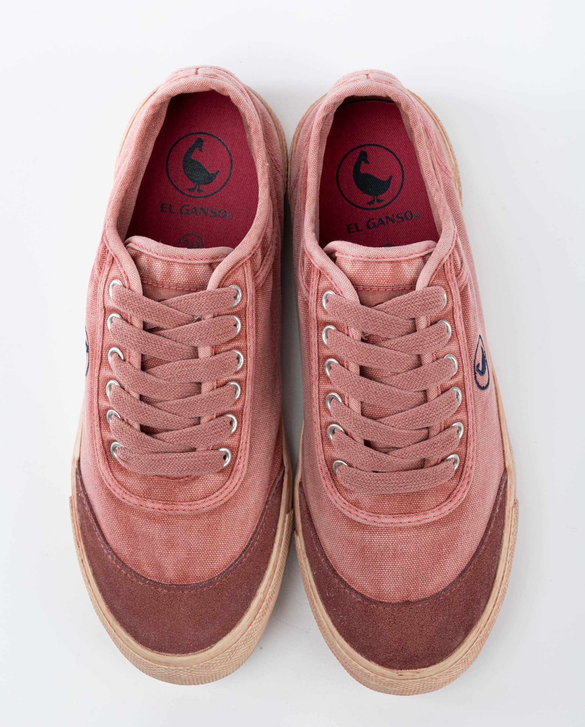 El Ganso Zapatilla Squash Washed Canvas Rojo