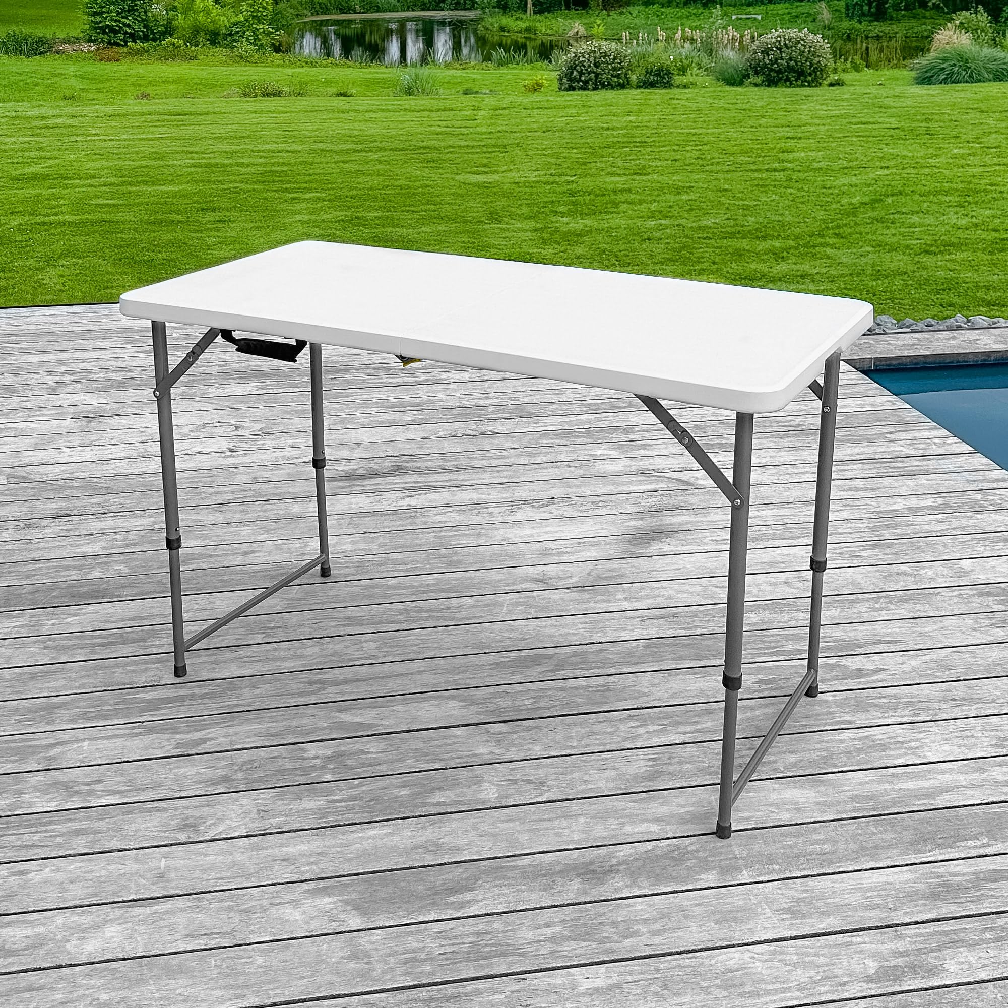Table d'appoint pliante de camping en aluminium • Ma Table d'appoint