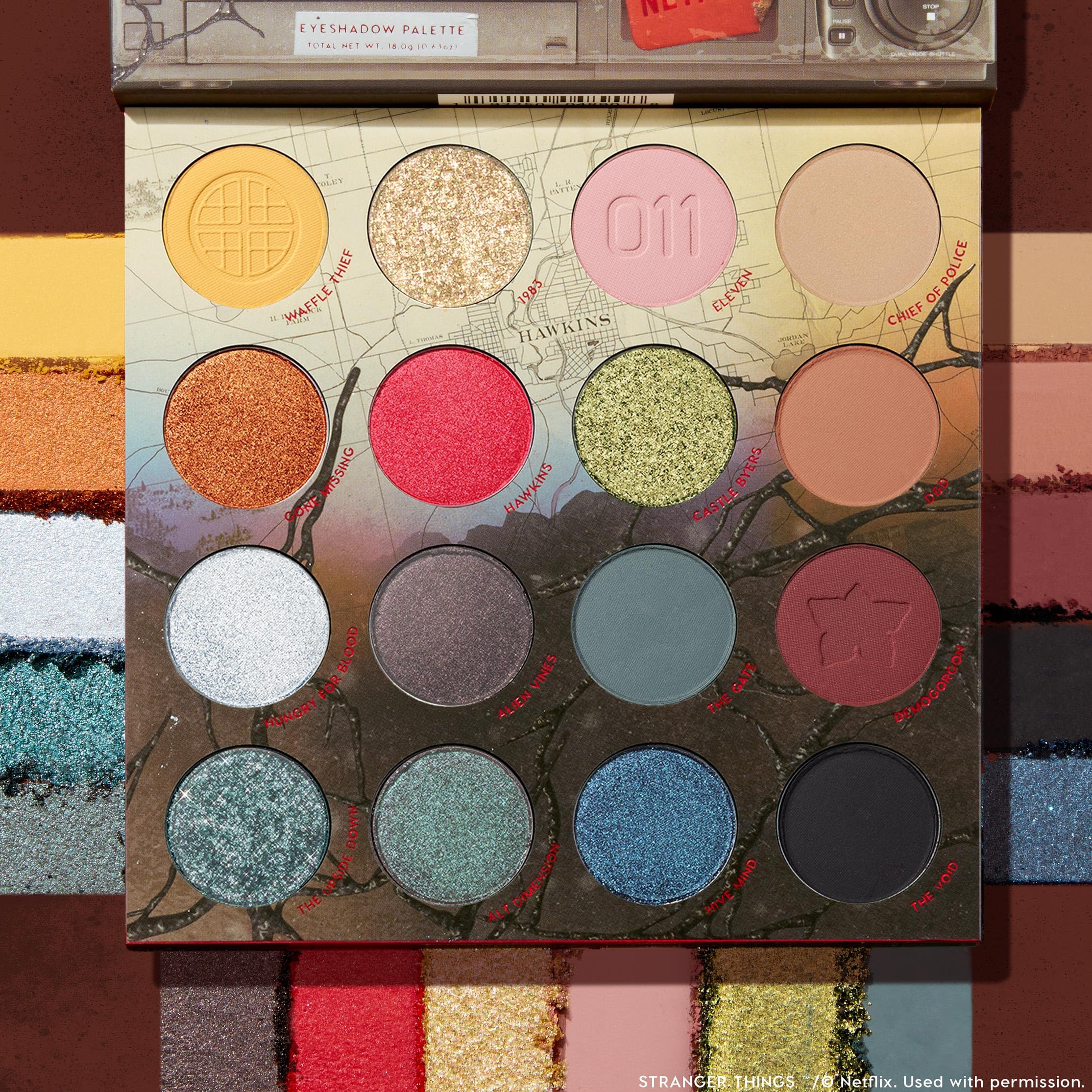 ColorPop x Stranger Things メイクアップセット ColourPop®: Stranger Things x ColourPop Full Collection Set