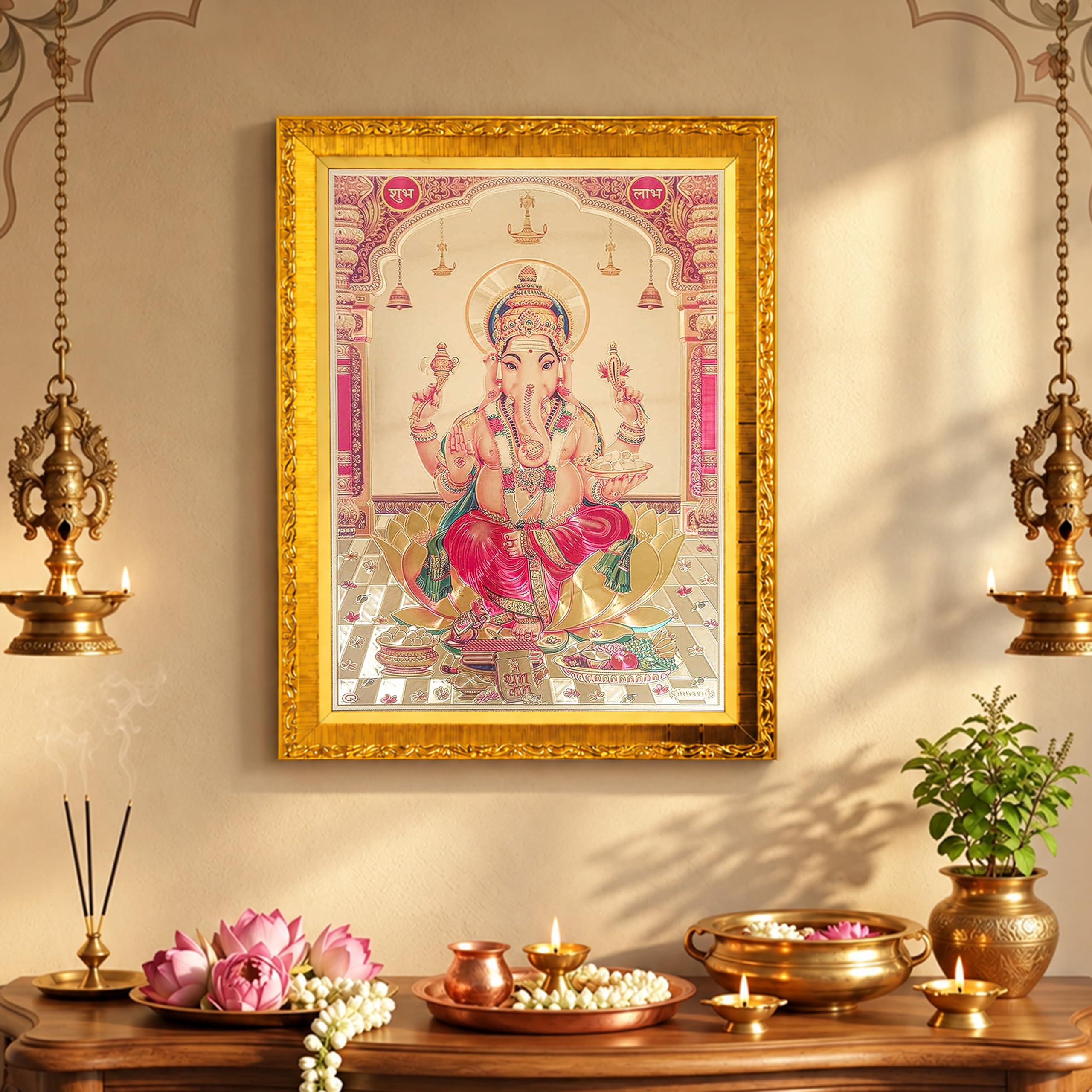 Ashta Lakshmi Photo Frame - Divine Home Decor -15