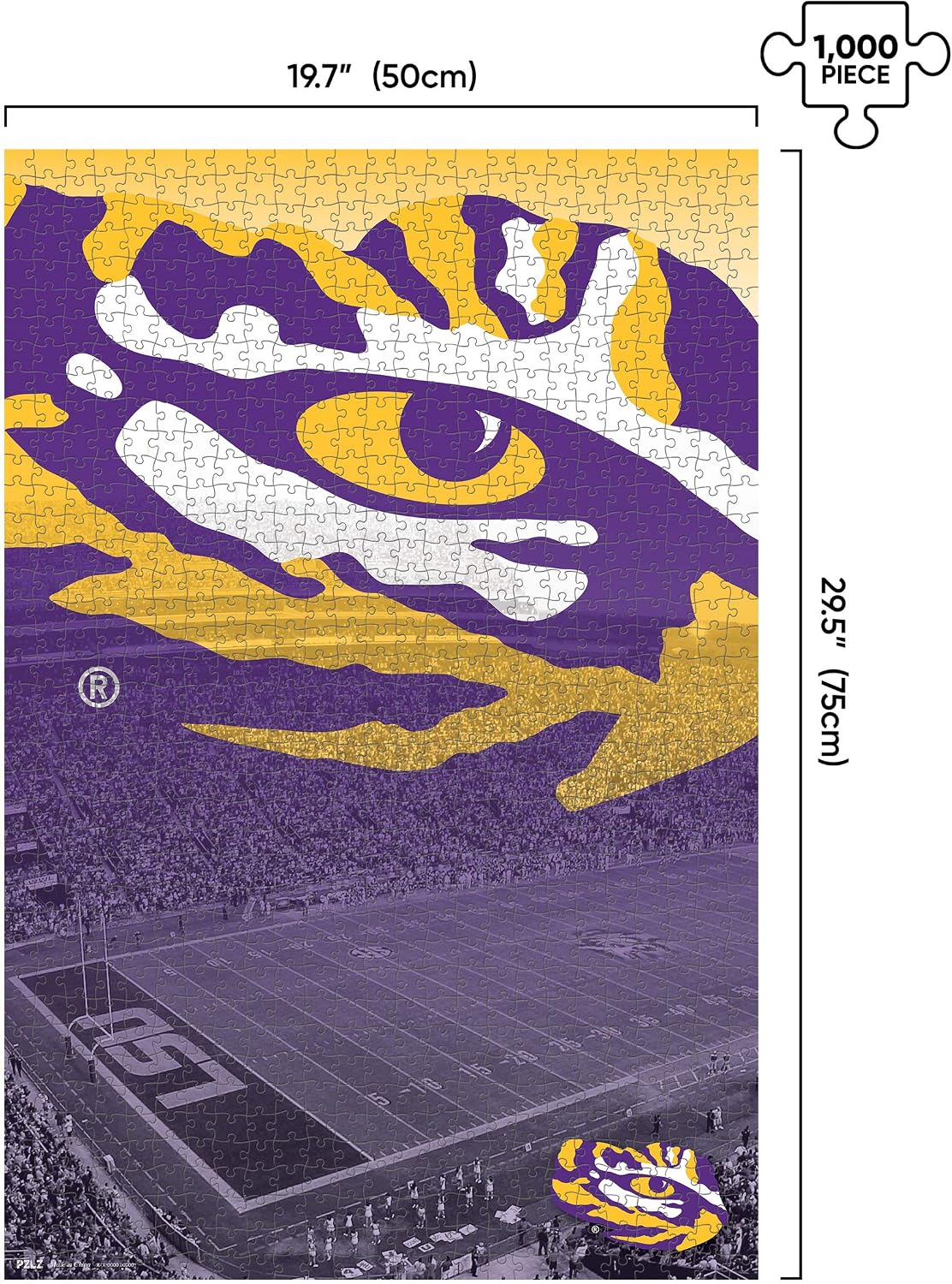 FOCO NCAA Stadium 1000 Piece Jigsaw PZLZ