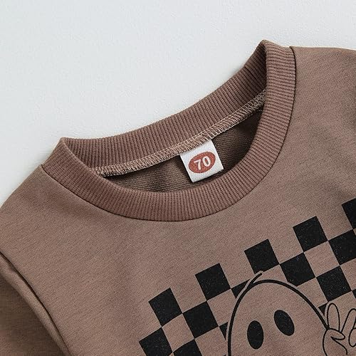 Miniatura 5 de Karwuiio Conjunto de disfraz de Halloween para bebé, sudadera de manga larga y pantalones para otoño