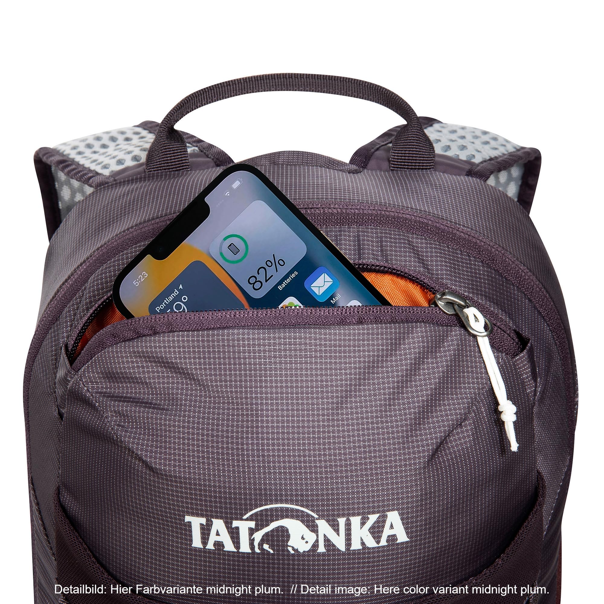 Tatonka Active Pack 10 – mały plecak dla aktywnych – z różnymi przegródkami, kieszenią na bukłak i pojemność 10 litrów