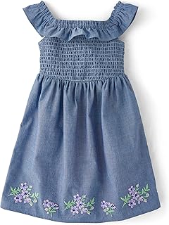 Girls and Toddler Flutter Sleeve Dresses