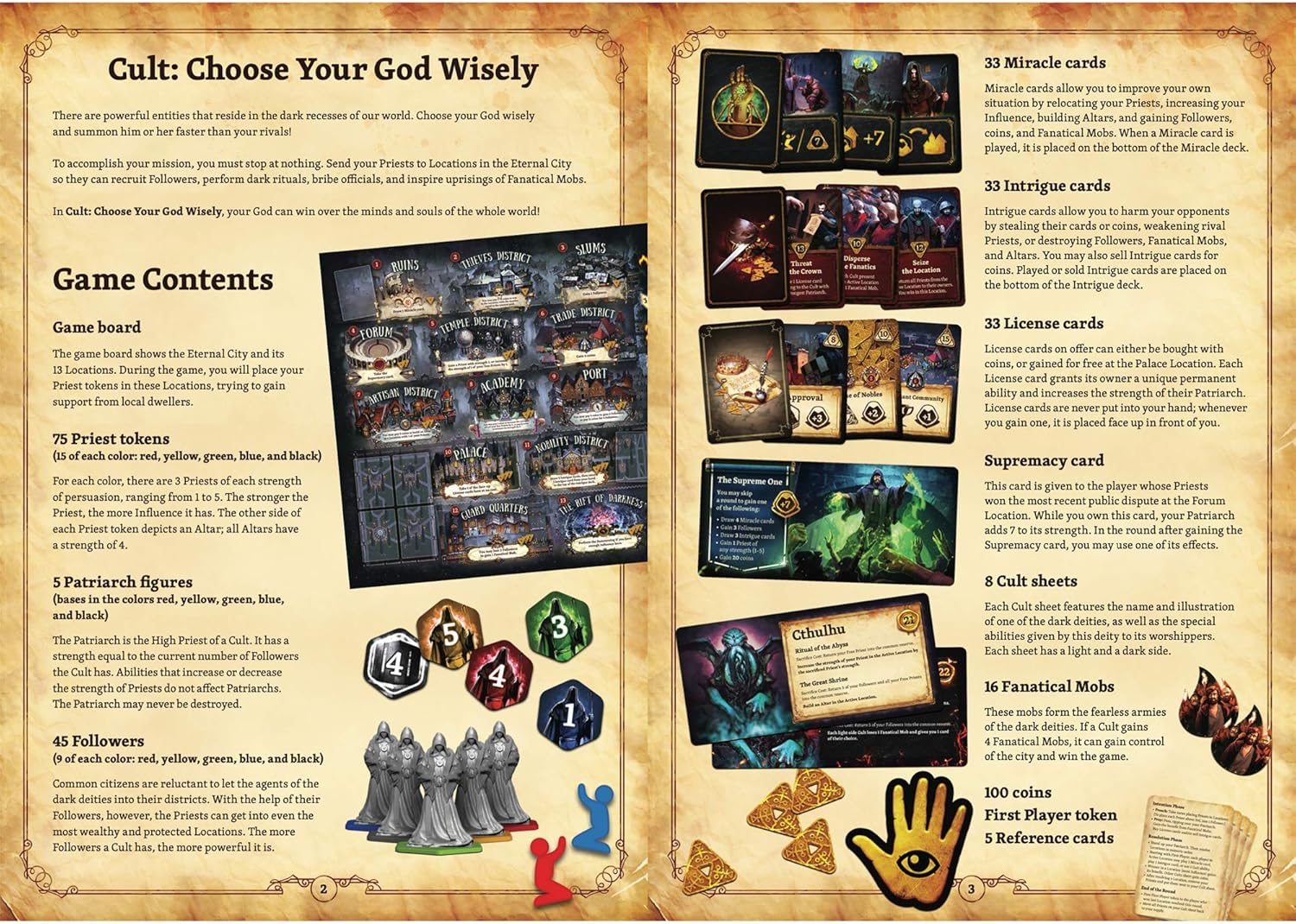Cryptozoic Entertainment 27442CZE Cult: Choose Your God Wisely