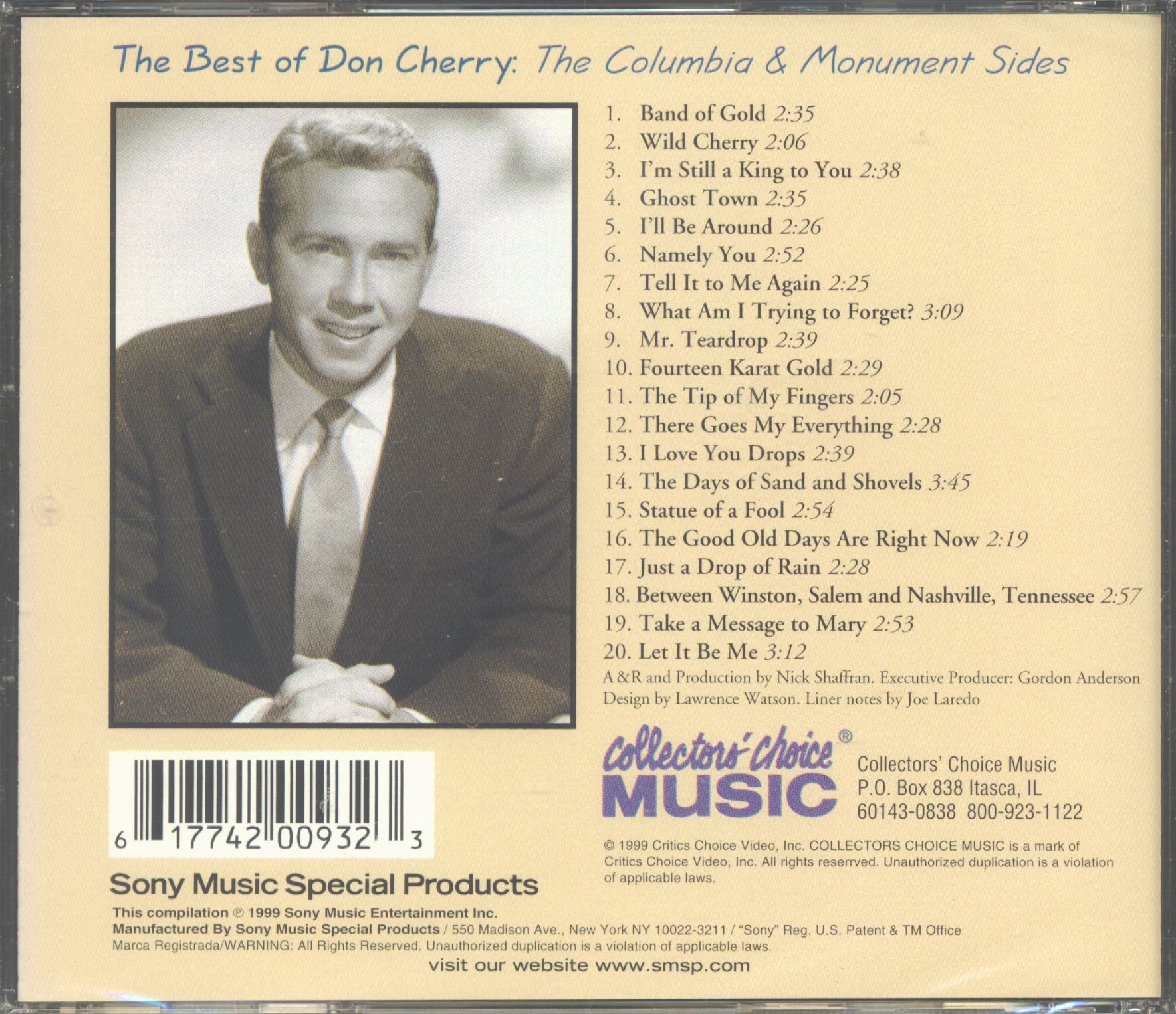 Best of the Columbia & Monuments Sides