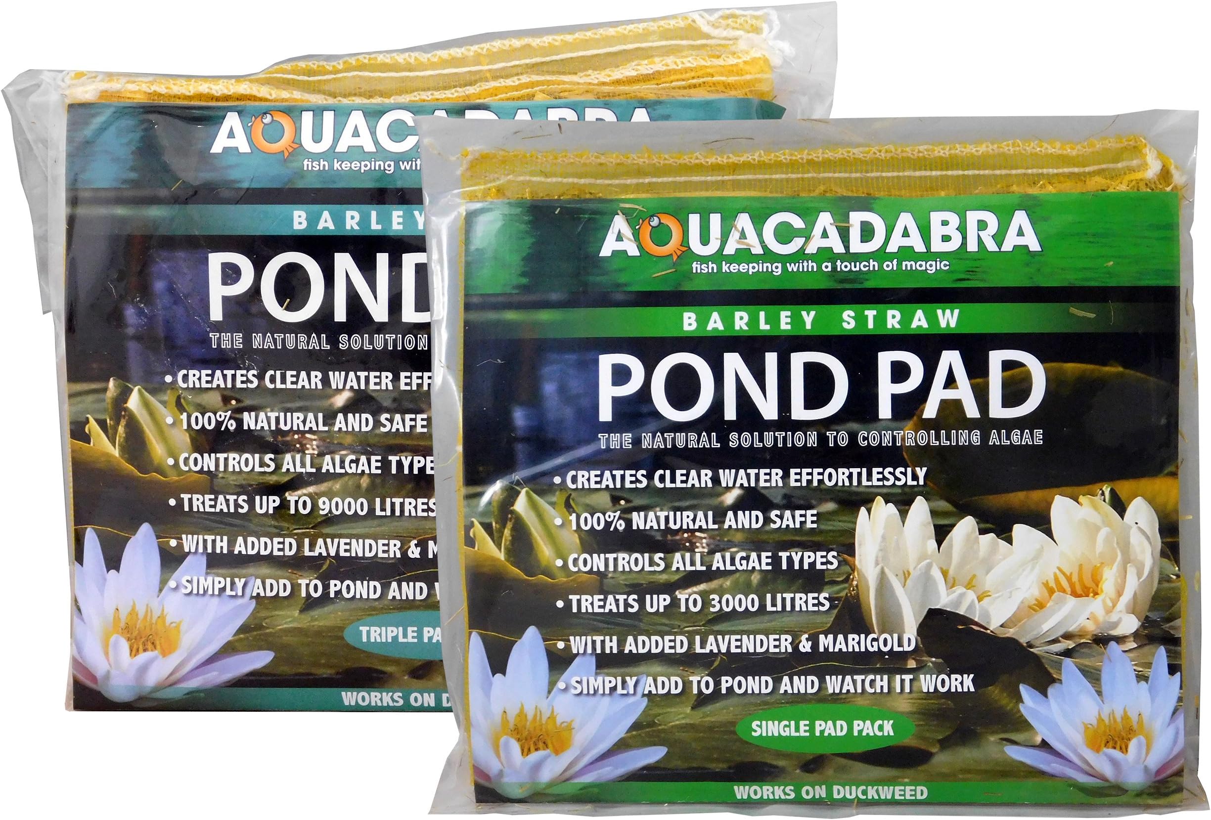 Aquacadabra Barley Straw Garden Pond Green Water / Blanket Weed Algae