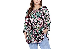 Plus Size Tunic Tops for Women: Elevate Your Style with Comfort and Versatility