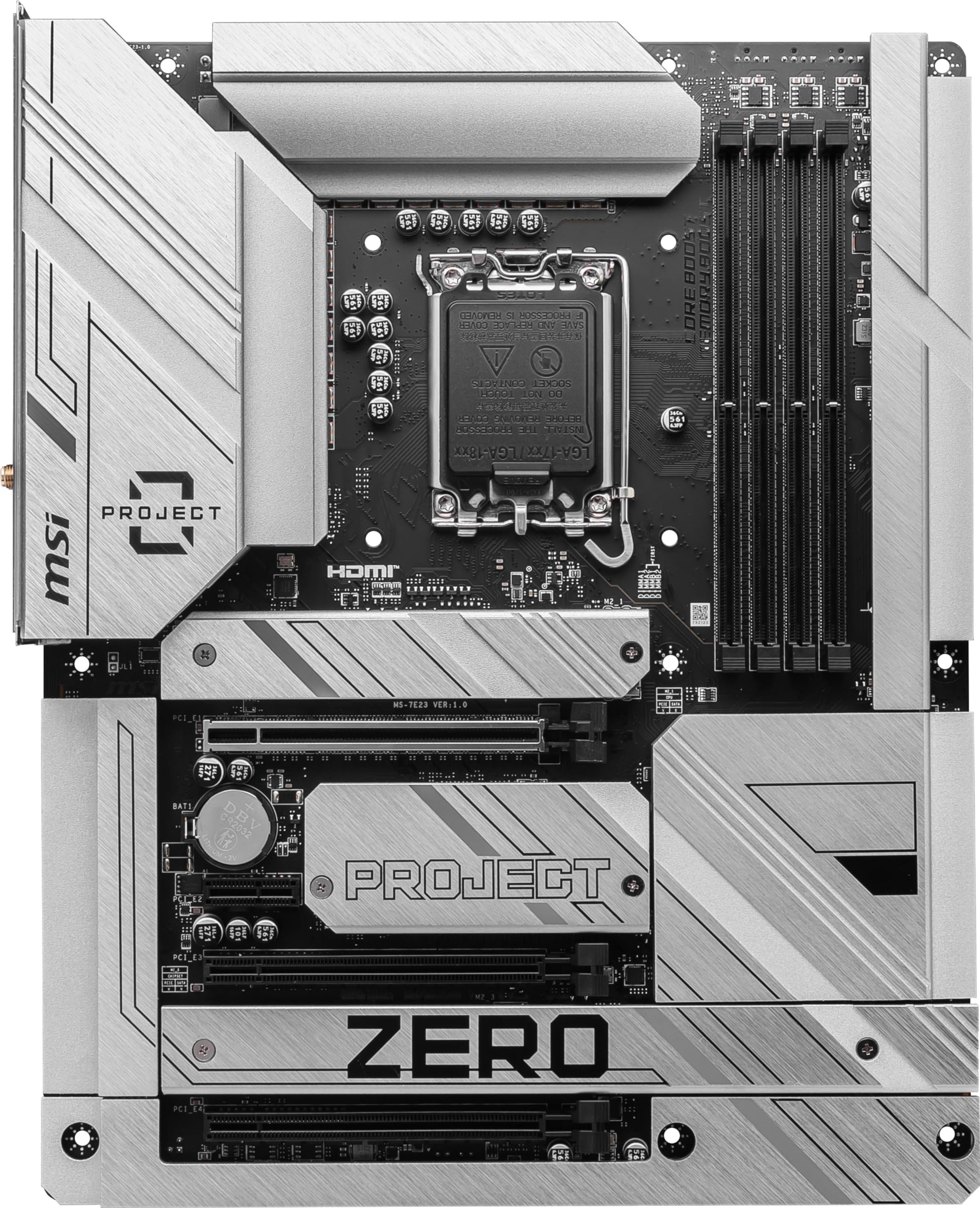 Amazon | MSI Z790 Project Zero ゲーミングマザーボード (第14