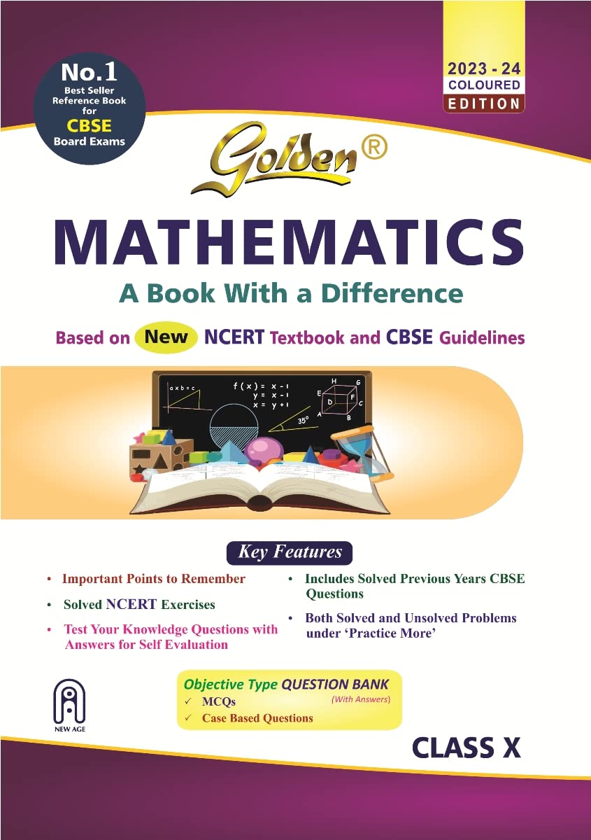 Golden Mathematics Reference Reference book for Class- X