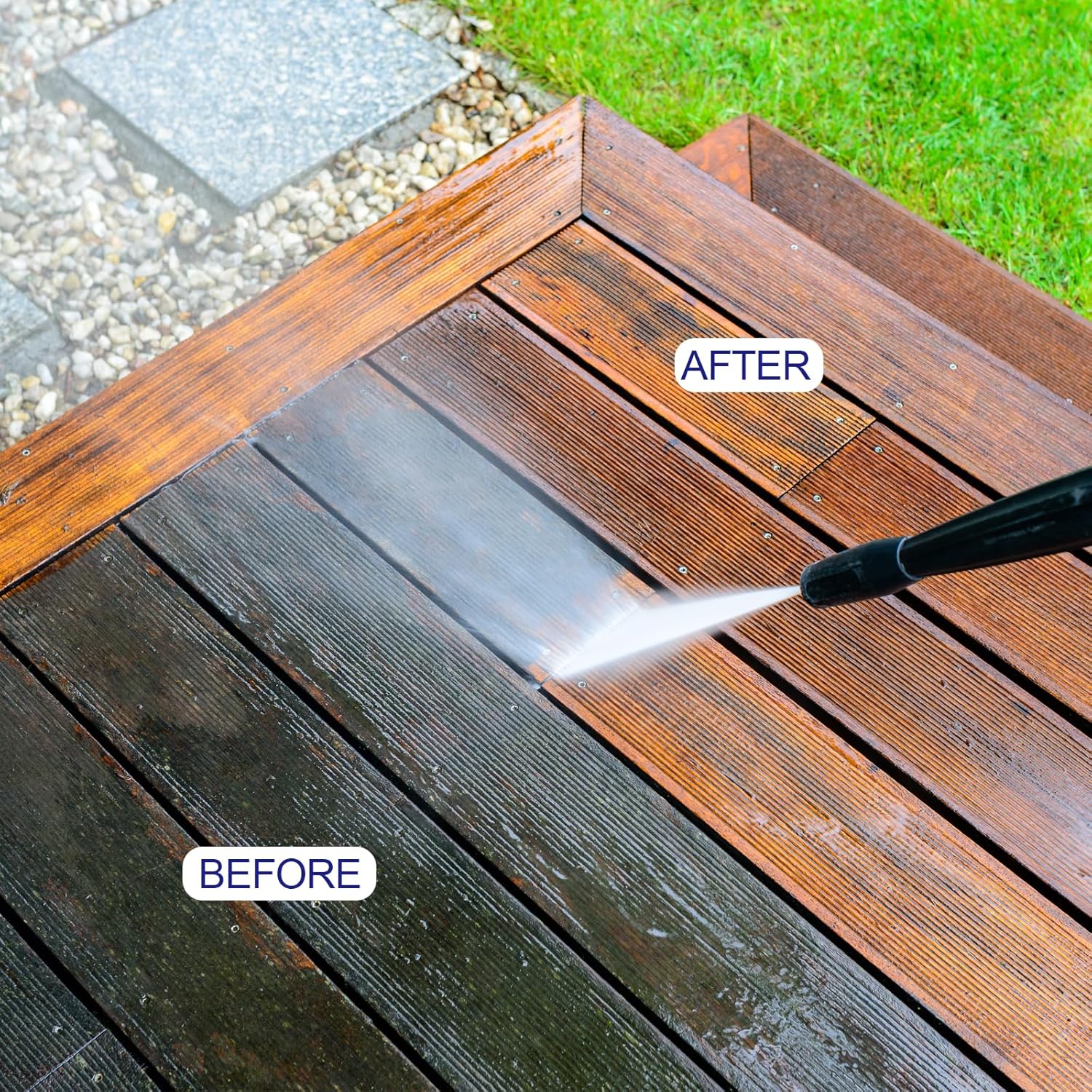 Pressure Washer Tips Turbo Nozzle - 4000 PSI Max 360° Rotating Pressure Washer Tips with 1/4" Quick Connect for Cleaning - 4.0 GPM 4.0 Orifice thumbnail