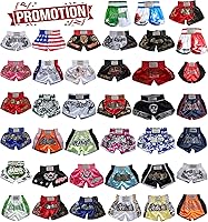 Vista 74 de Fluory - Pantalones cortos de lucha para muay thai, shorts de MMA, ropa de entrenamiento para lucha en jaula, grappling, artes marciales, kickboxing