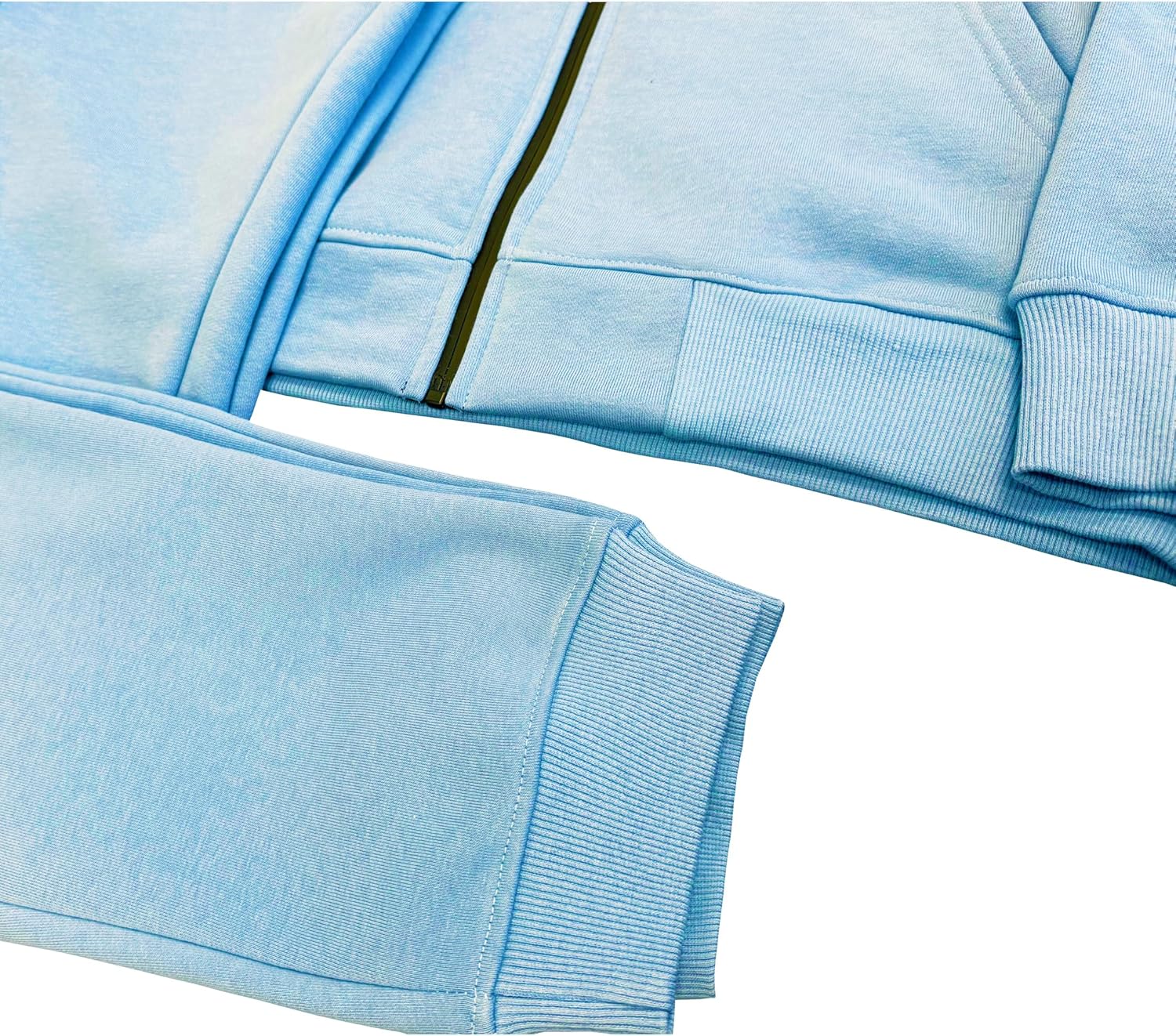 Men’s 2-Piece Jogger Sweatsuit - 450GSM Winter Fleece with Utility Pockets - Image 3