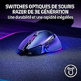 Razer Basilisk V3 Pro 35K - Souris de Jeu Ergonomique sans Fil entièrement Personnalisable avec Chroma RGB - Capteur Optique 35K (molette configurable, 13 Commandes Personnalisables) Noir - 8