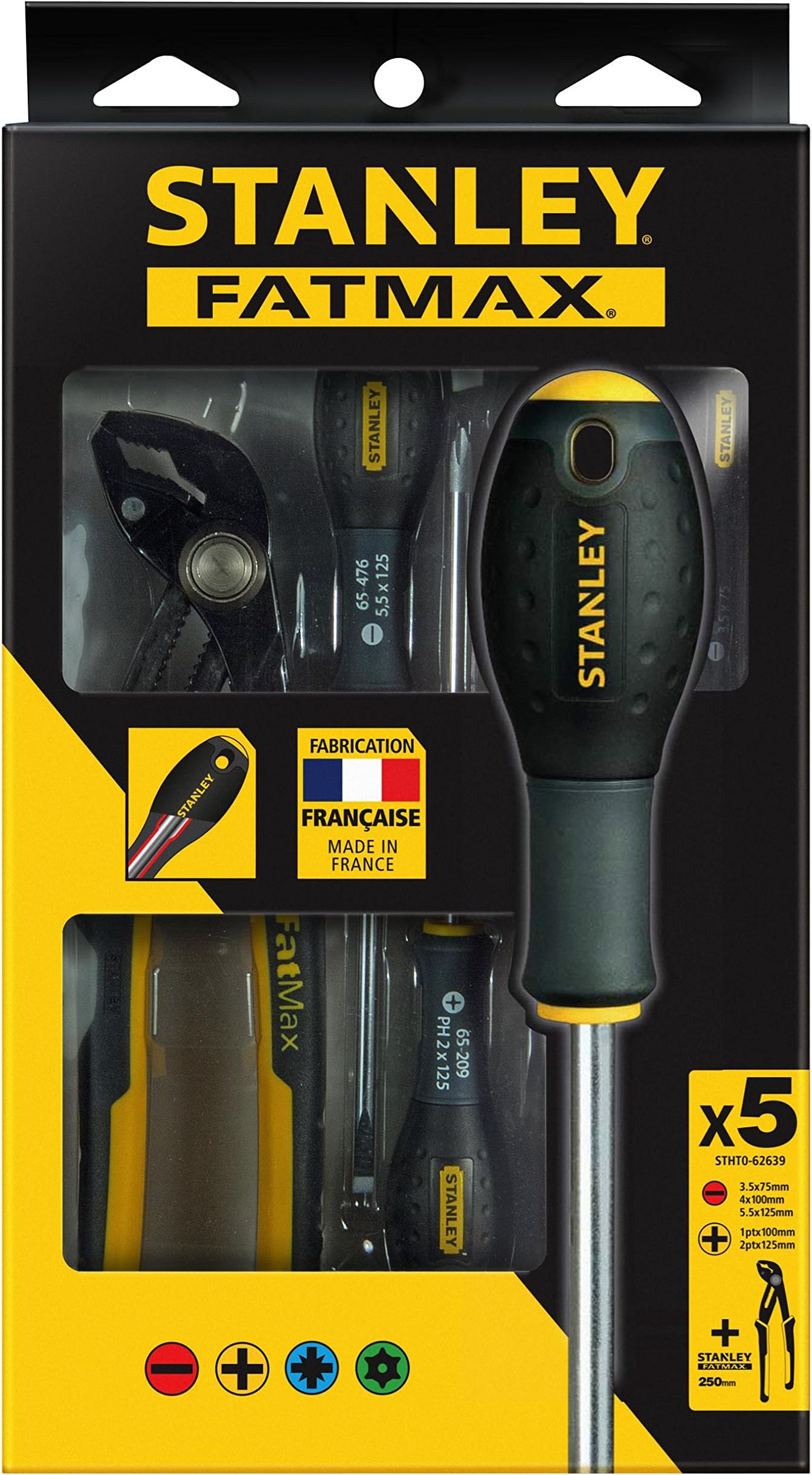 Stanley Fht0-80518 Ini Pince Coupante Diagonale Électricien Gae