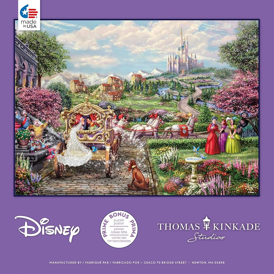 ディズニー ハツピー エバー アフター Ceaco Disney Thomas Kinkade Lilo and Stitch 1000 Piece