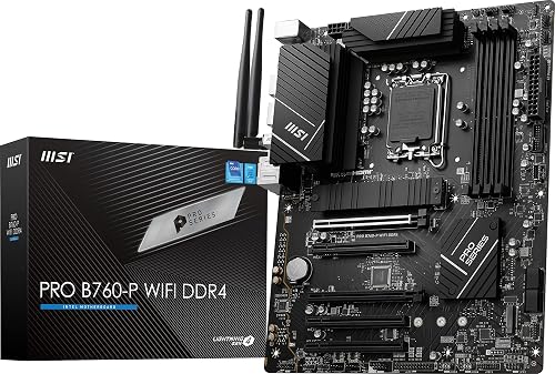 MSI PRO B760-P WiFi DDR4 Motherboard