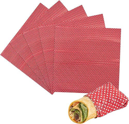 Restaurantware Revestimiento de papel de aluminio ondulado de 12 x 12 pulgadas para envolver alimentos y freír perfecto para restaurantes,