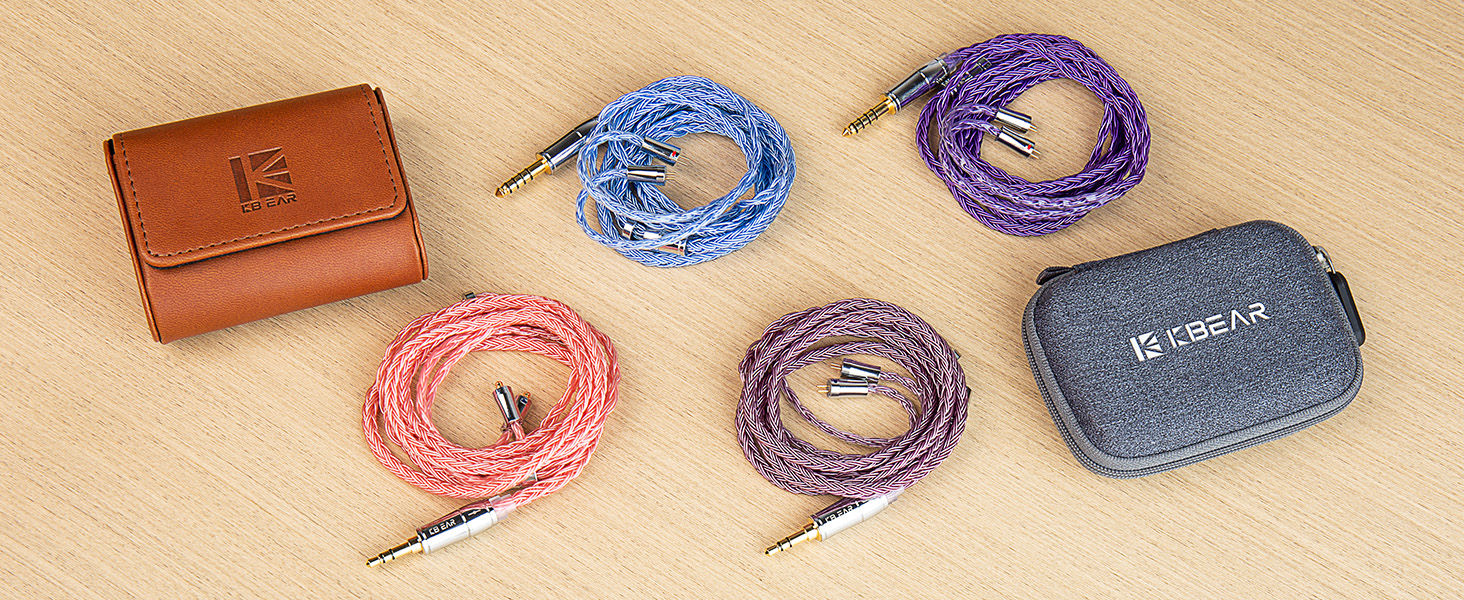 Amazon | Kbear ST18 リケーブル 2pin3.5mm ソフト イヤフォン音質改善