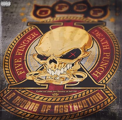 A Decade Of Destruction [Disco de Vinil] por Five Finger Death Punch — capa do álbum